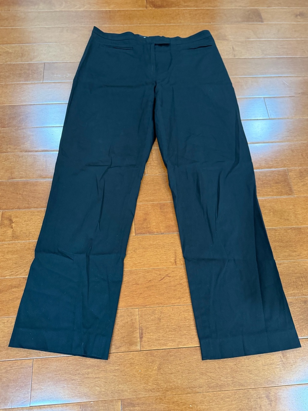 Ann Demeulemeester Black Cotton & Spandex Pants Sz. 40 (S)